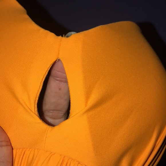 New Orange pushup padded bikini top Medium - Picture 9 of 11